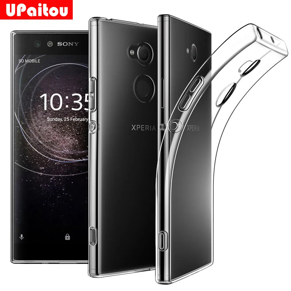 Прозрачный ТПУ чехол UPaitou для Sony Xperia XA2 ультра-прозрачный мягкий Sinicon Ultra |