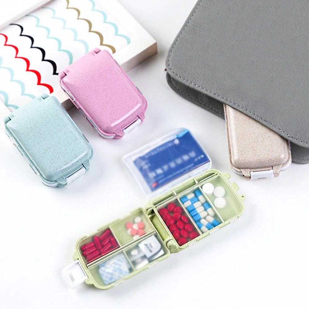 

Portable Multifunction Drug Packing Creative Travel Accessories Unisex Packing Organizers Security Portable Microfiber Pill Box