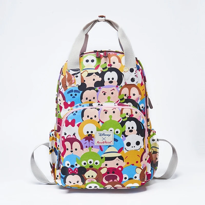 

Disney Mummy Bag Shoulder Children Treasure Mother Out Maternal And Child Package Small Backpack Cartoon Printing Mummy Bag