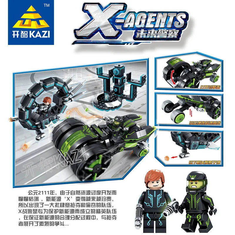 K Model Compatible with Lego K6602 365pcs Technic Future Models Building Kits Blocks Toys Hobby Hobbies For Boys Girls