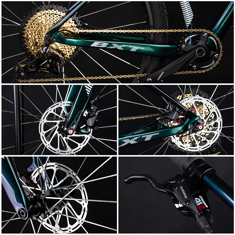 Top 2019 New BXT 29er Carbon Mountain Bike 1*12Speed Complete bicycle 29inch MTB 142*12/148*12mm Boost Chameleon Frame Free Shipping 4