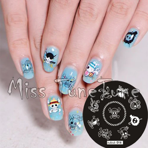Neue Stempelplatte Hehe16 Cartoon Anime One Piece Schadel Piraten Nail Art Stempel Vorlage Bildubertragung Stamp Diy Giftstamp Letter Aliexpress Bastelkleber Als Nagel Schablone