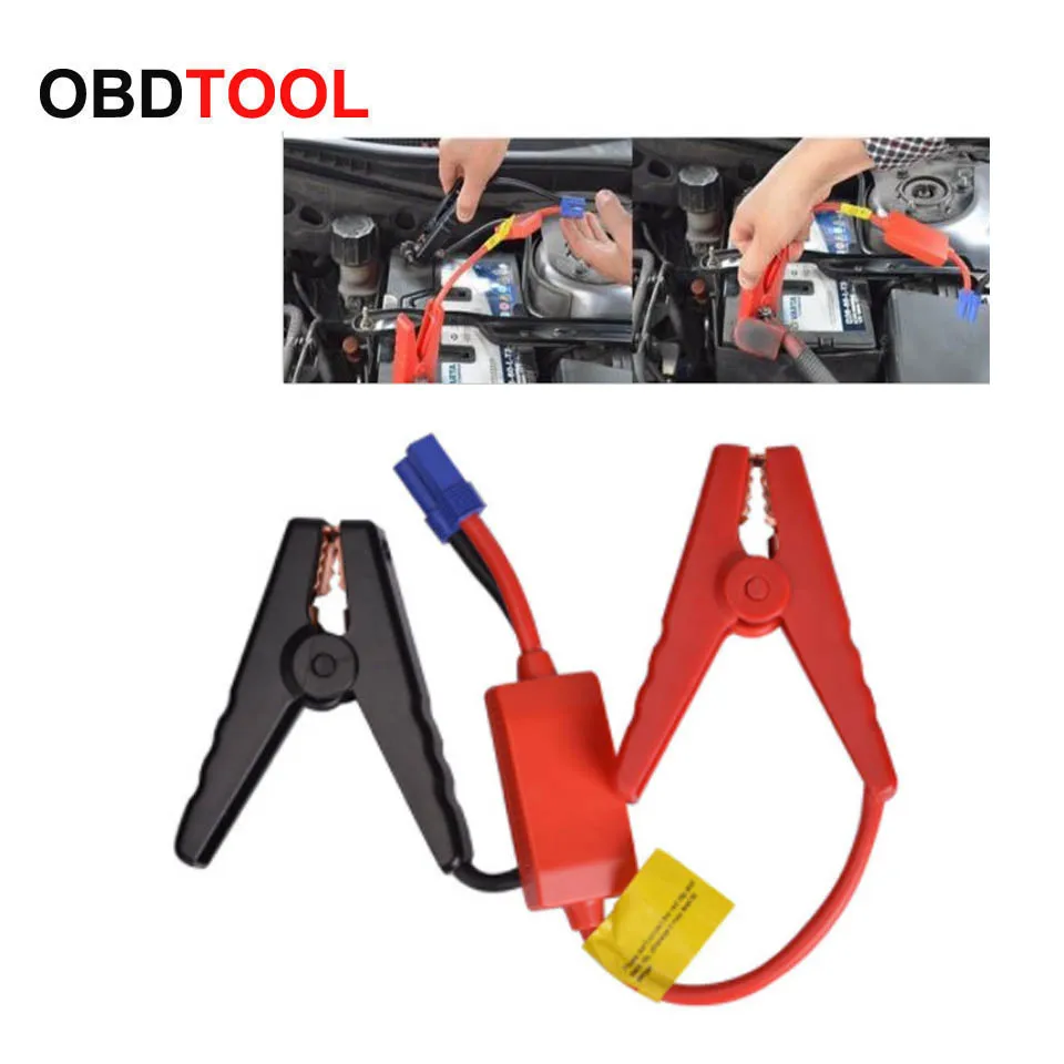 

12v Battery Alligator Clamp Clip for Auto Emergency Starting Power Supply Multi-function Jump Starter Clip Emergency Lead Cable