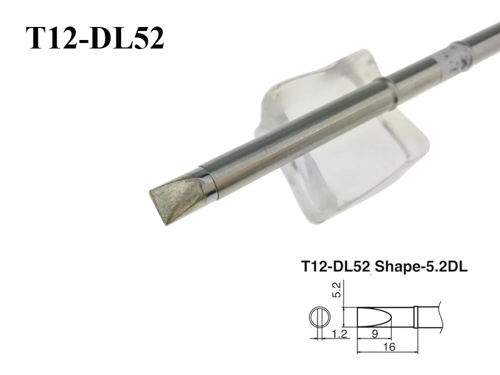 T12-DL52 для электронного паяльника KSGER T12 ПАЯЛЬНЫЕ НАКОНЕЧНИКИ 220 в 70 Вт для FX-950/FX-951/FM-2028 9501 для паяльной ручки