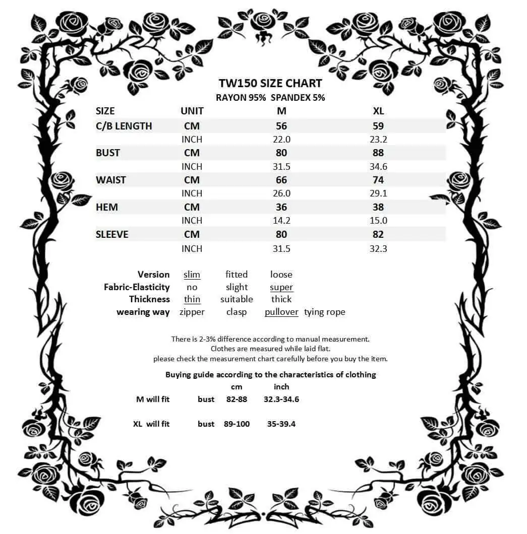 Darkinlove Для женщин жаккарда и кружева короткие гот Топ TW150