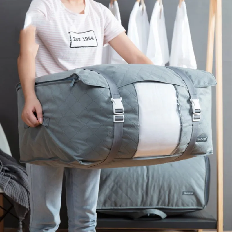 Household Clothes Quilt Storage Bag Sorting Bag Large Packing Bag Quilt Moving Duffel Household Storage Products Household Clothes Quilt Storage Bag Sorting Bag Large Packing Bag Quilt Moving Duffel Household Storage Products