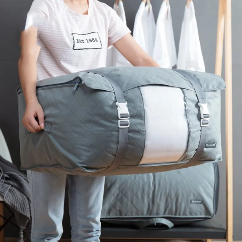 Household Clothes Quilt Storage Bag Sorting Bag Large Packing Bag Quilt ...