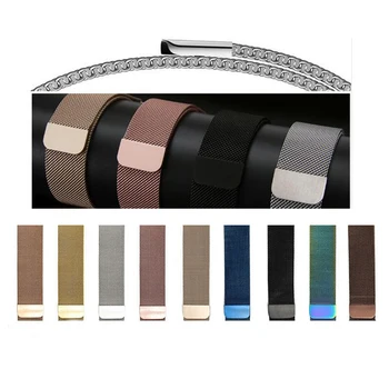 

Milanese loop for apple watch Series 3 1 2 wrist band for iwatch stainless steel strap Magnetic adjustable buckle with adapters