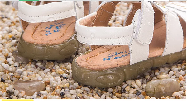 WEONEDREAM Детская Обувь Новые Мальчиков Кожаные Сандалии Летом Prewalker Мягкой Подошвой Из Натуральной Кожи Пляж Мальчиков Сандалии Размер 21-36