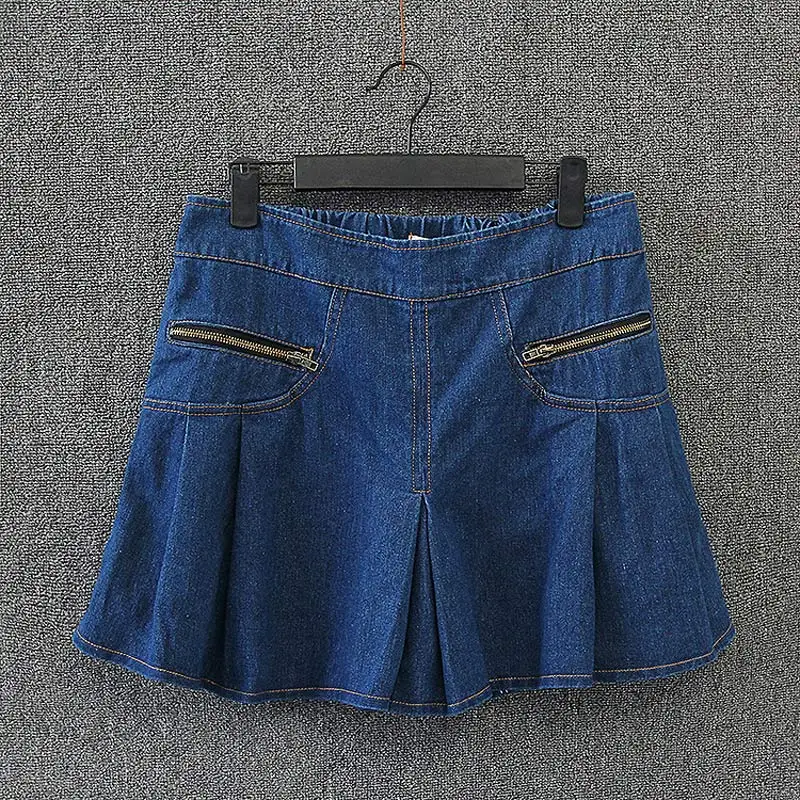 Denim culottes plus size Denim culottes plus size