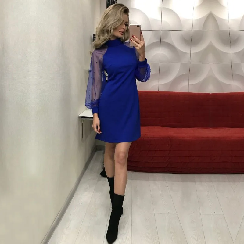 Женское вечернее платье DevenGee винтажное кружевное лоскутное мини с длинным