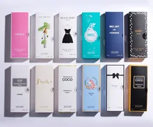 12 kinds of 12ML Perfumed  Women Female Parfum Atomizer Bottle Glass Fashion Lady Flower Fragrance scent