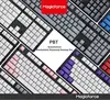 MAGICFORCE PBT двухцветная формовка 108 клавиш механическая клавиатура колпачки для механической клавиатуры милые смешанные цвета клавиши PBT ► Фото 1/6