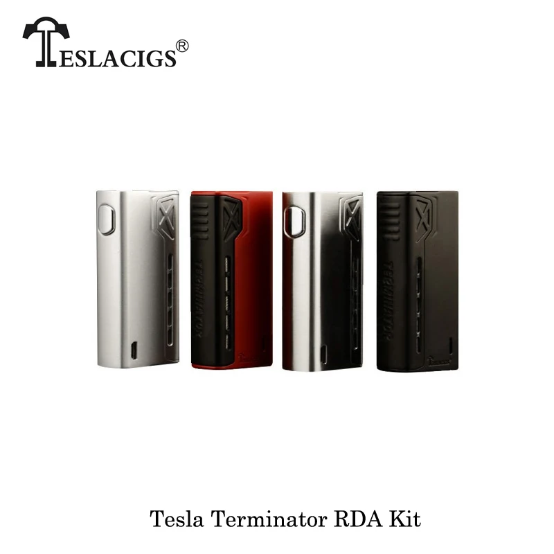 100% оригинальные электронные сигареты Teslacigs Tesla Terminator 90 Вт коробка мод комплект 0 1