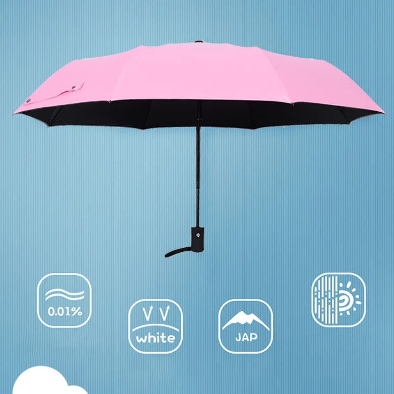 

Fashion Sunscreen Folding Rainproof Sunshade Ms. Gift Girl UV Protection Waterproof Portable Travel Umbrella Automatic Open Clos