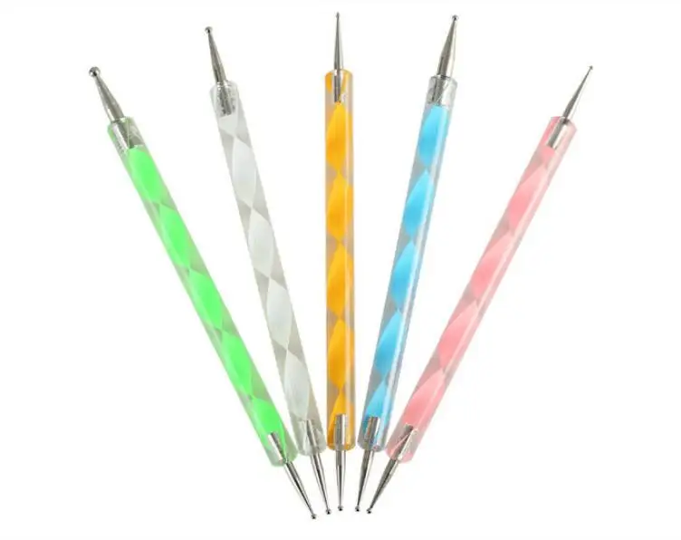 Double Ended Nail Dotting Pen - wide 1