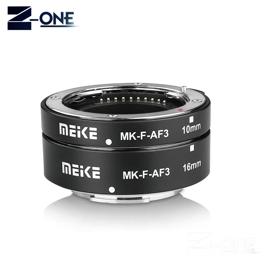 Meike MK F AF3 металлическая Макросъемка с автофокусом 10 мм 16 для FUJIFILM