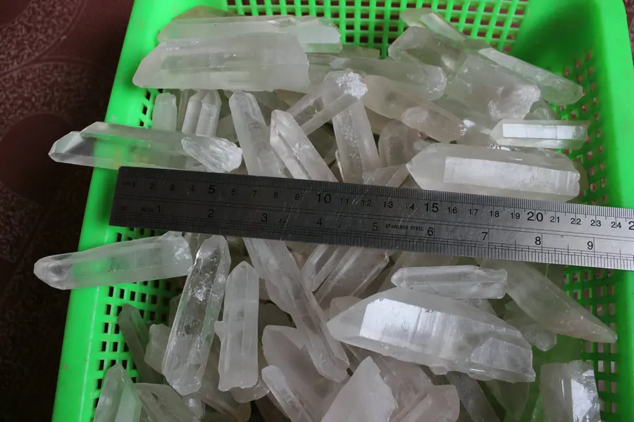 5 шт. бигер натуральный сырой белый прозрачные кристаллы кварца грубый камень минеральный фильтр для очистки воды образцы медитационный лечебный, камень удачи