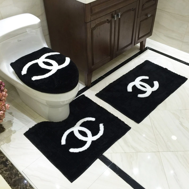 

4pcs/set Toilet Seat Cover Thickened Bathroom Waterproof Washable Toilet Cushion Potty Mat Closetool Lid Cover