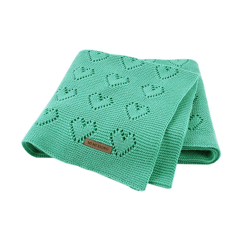 MOTOHOOD Baby Blankets Knitted Newborn Swaddle Wrap Soft Toddler Sofa Crib Bedding Quilt Winter Autumn Baby Stroller Blanket