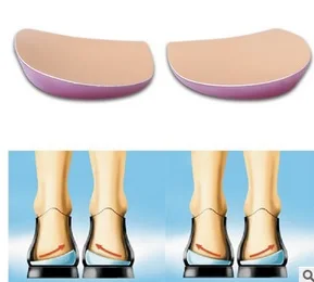 

8*5.5cm Flatfoot Orthotics Insole Within Eight Toe Foot Orthotic Varus Correct shoes Insole XO Type Legs Orthotic