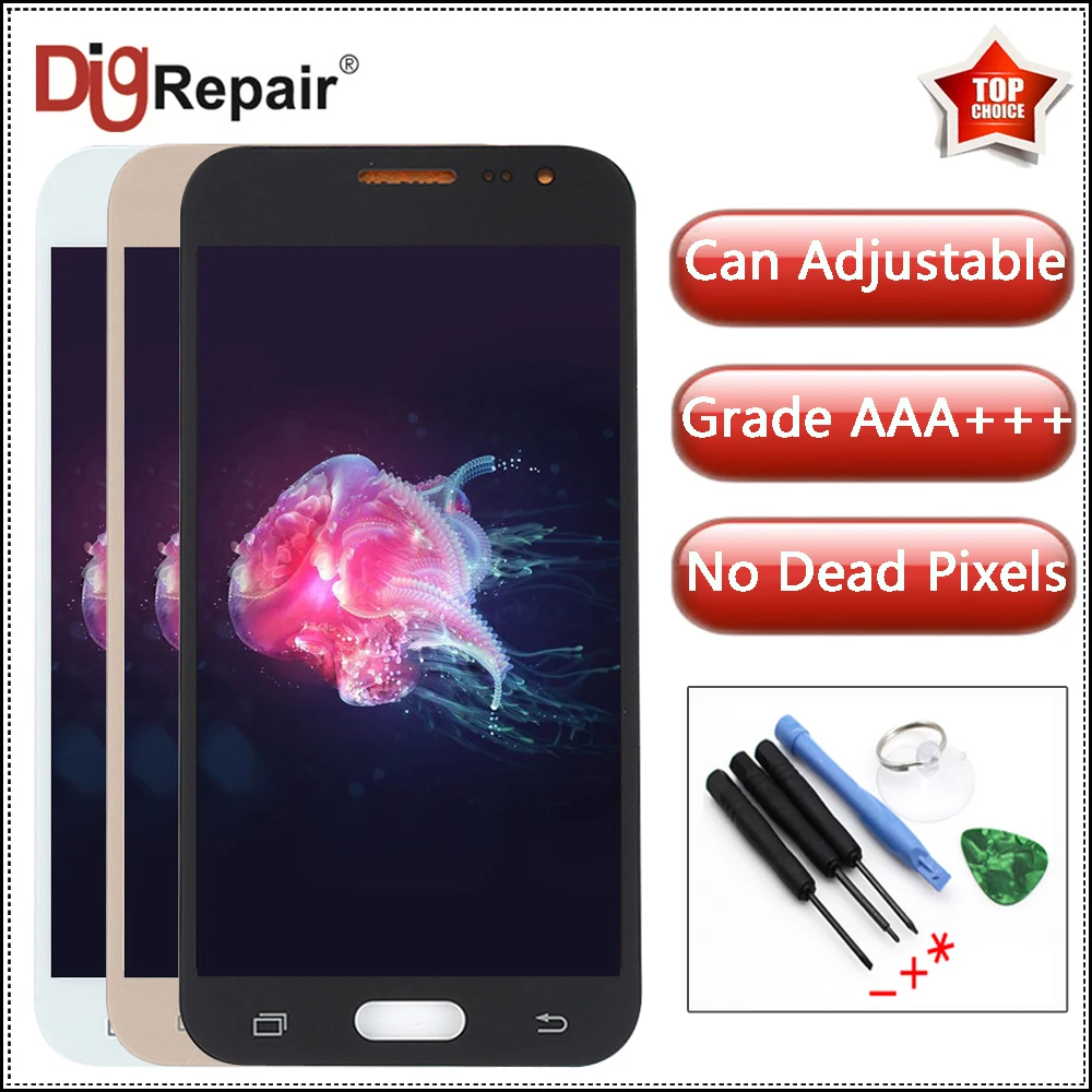 

AAA For Samsung Galaxy J2 2015 LCD J200F J200M J200H J200Y Display Digitizer Touch Screen For samsung j2 2015 display j200 lcd