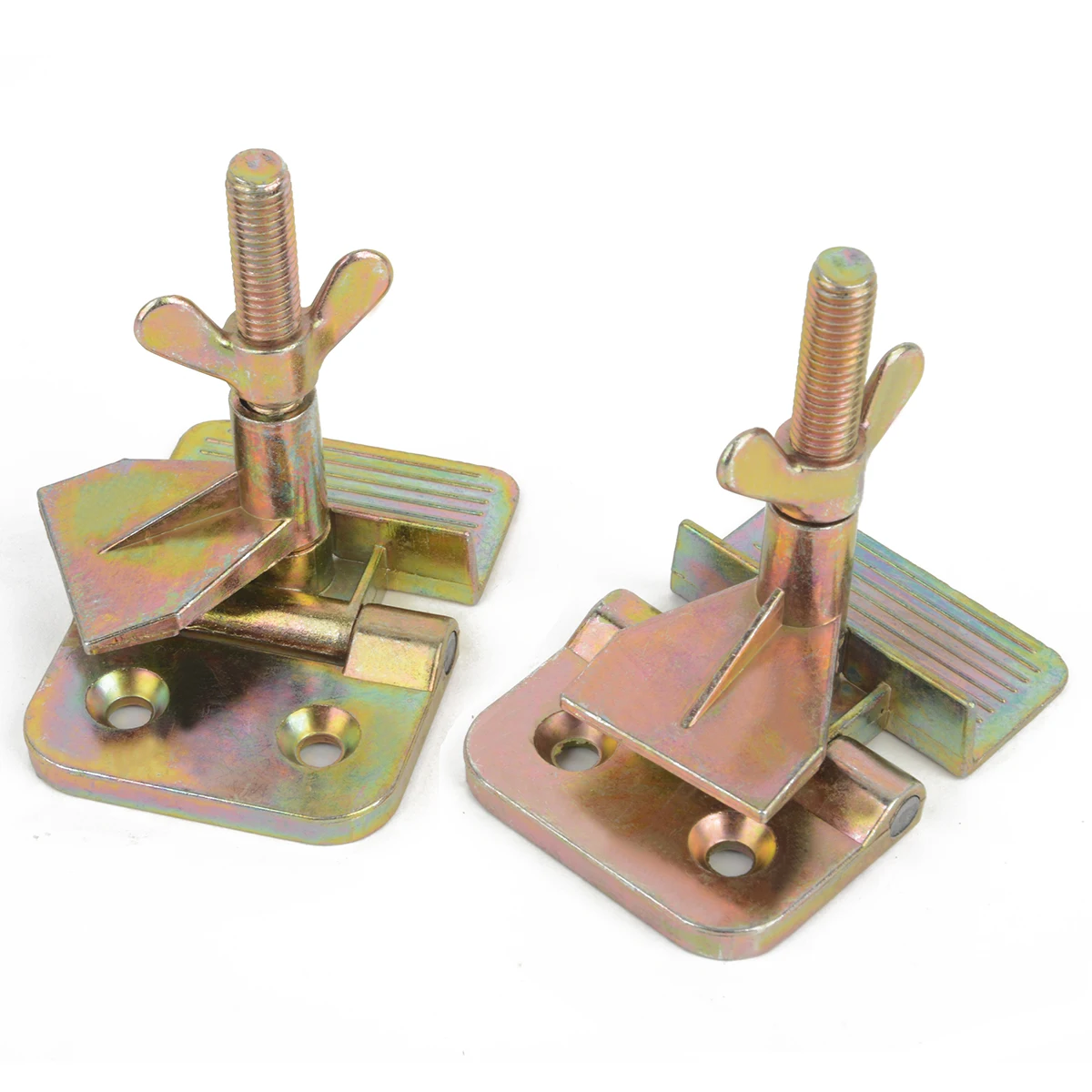 

1 Pair Silk Screen Printing Butterfly Hinge Clamps Stainless Steel Clamp DIY Hobby Tool 85x85x60mm