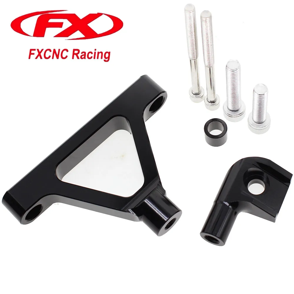 CNC Motorcycle Advailable Steering Stabilize Damper Bracket Mounting