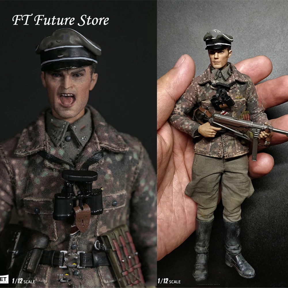 Collectible 1/12 POCKET ELITE SERIE: WWII SS-Panzer-Division Das Reich PES003 Duitse Dubbele Hoofden Wapen Hele Set Action Figure Collectible 1/12 POCKET ELITE SERIE: WWII SS-Panzer-Division Das Reich PES003 Duitse Dubbele Hoofden Wapen Hele Set Action Figure