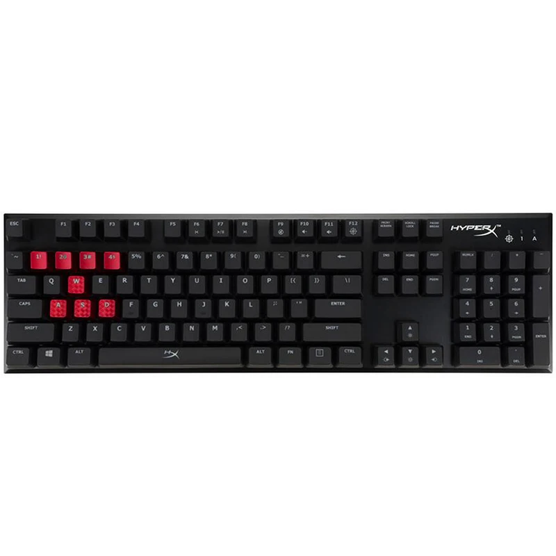 Механическая клавиатура Kingston HyperX сплав FPS с usb портом для зарядки прочная
