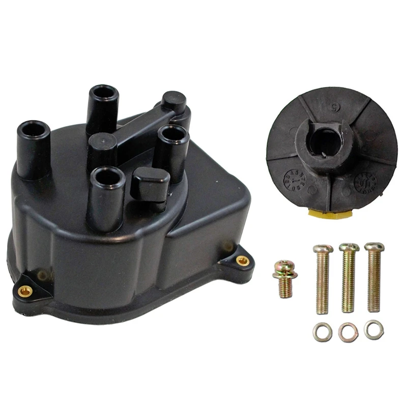 New Distributor Cap & Rotor Ignition Kit for Honda Civic 30103P08003 30102P54006