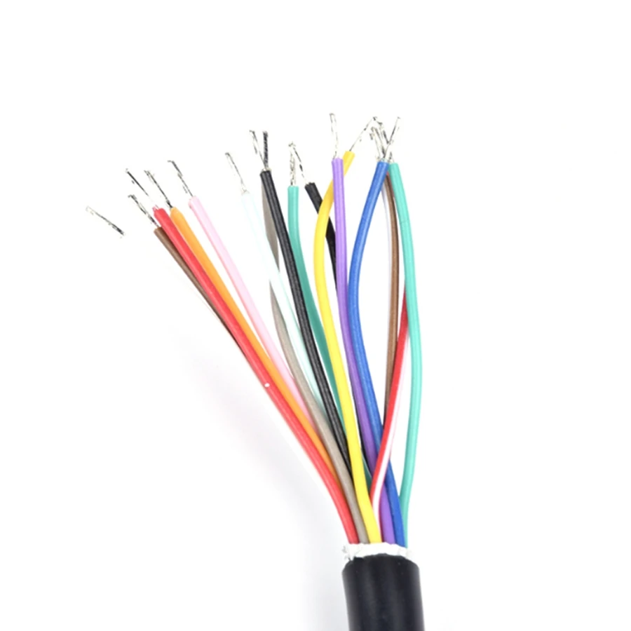 Мужской OBD2 16Pin открыть линия ELM327 Авто диагностический сканер 16 Pin OBDii OBD 2 отверстия