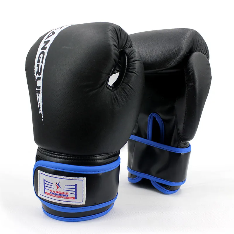 Genuine Leather kickboxing gloves for competition and professional