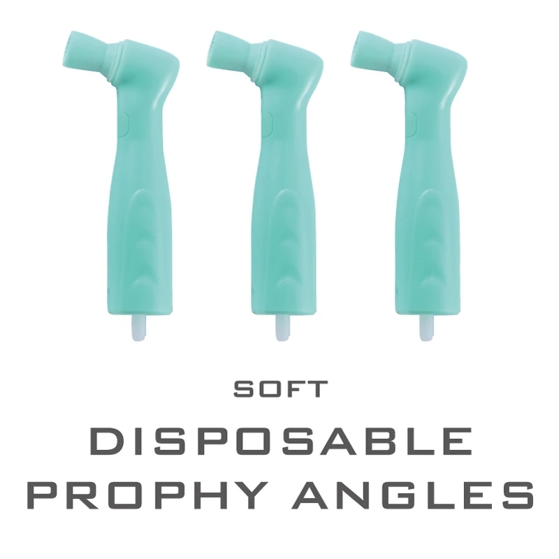 

40 Pieces Dental Materials And Supplies Disposable Prophy Angles Soft Latex Free