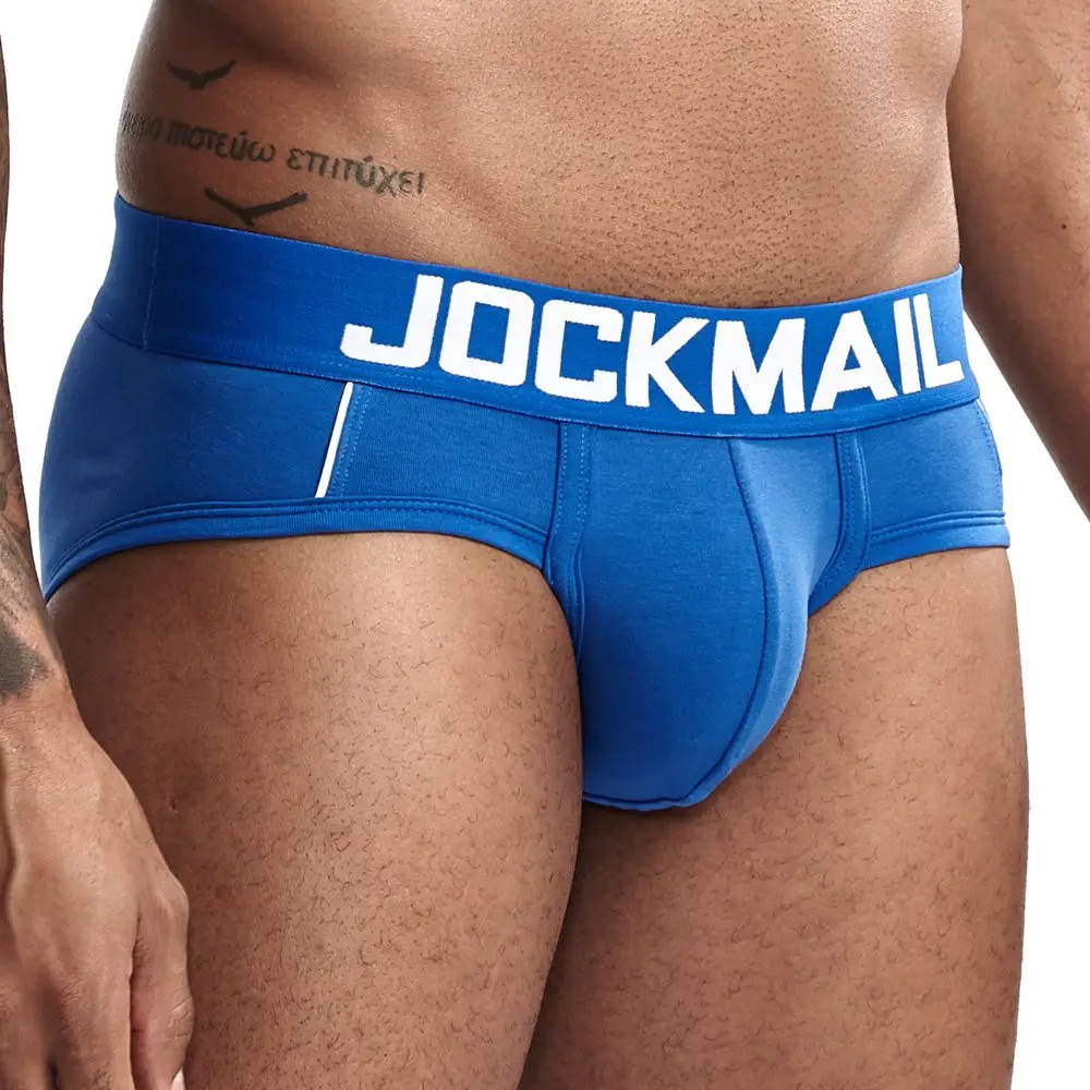 Трусы бикини JOCKMAIL мужские пикантное нижнее белье хлопковые трусы слипы джоки