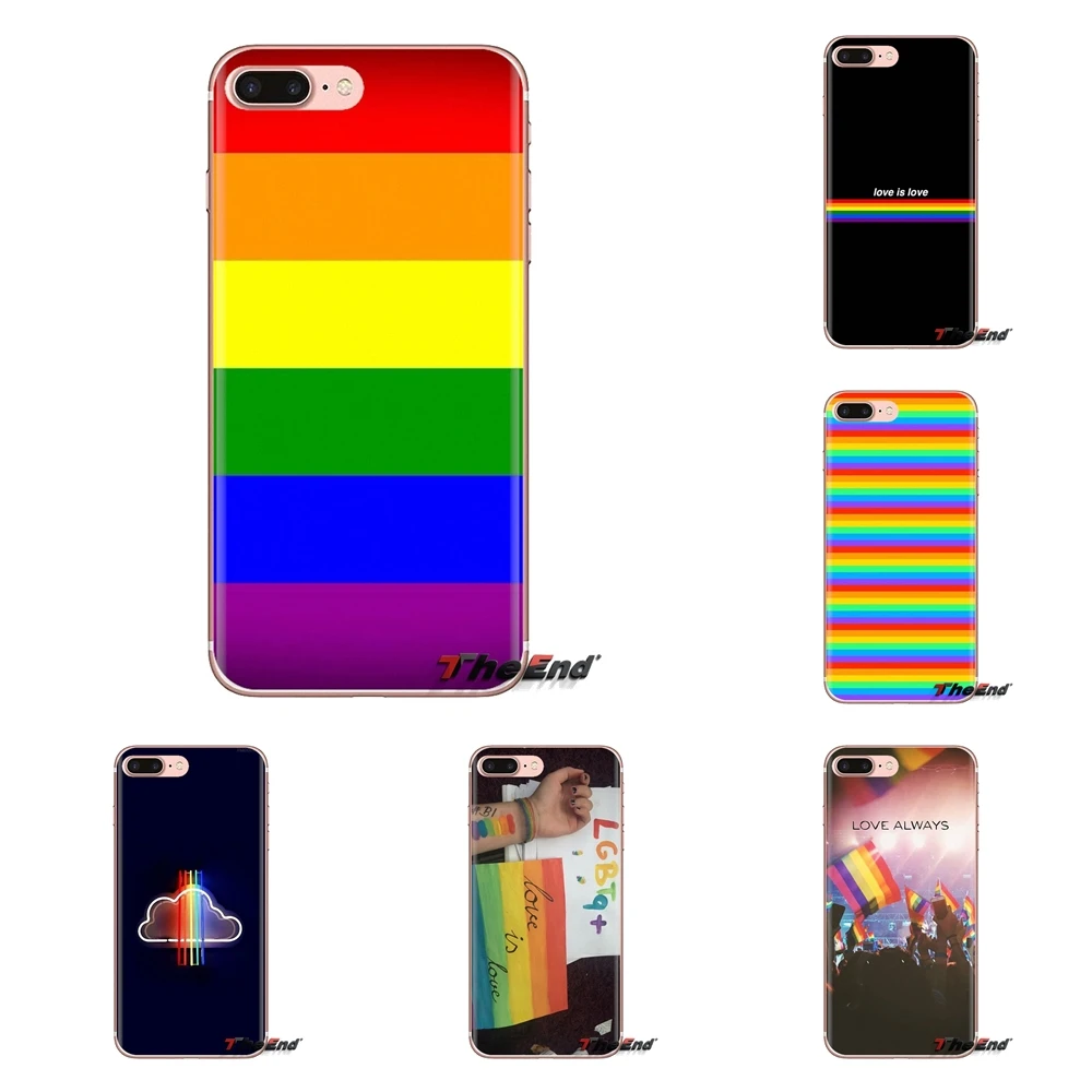Чехол для мобильного телефона Sony Xperia Z Z1 Z2 Z3 Z5 compact M2 M4 M5 C4 E3 T3 XA Huawei Mate 7 8 Y3II Lgbt Love Wins