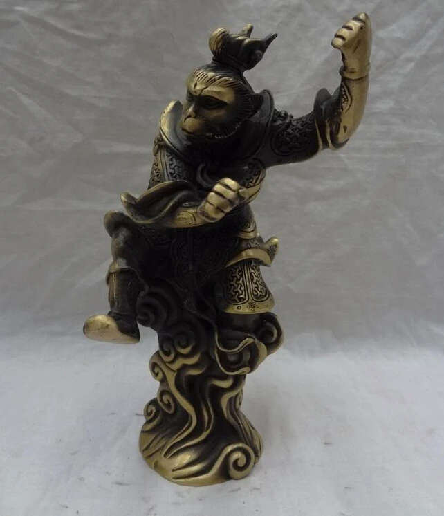 Song Voge Gem S2593 9 Chinese Bronze Myth Monkey King Fly Sun Wukong Son Goku Winning Buddha Statue Statue Sculpture Statue Of Liberty Statuestatue Of Lord Buddha Aliexpress
