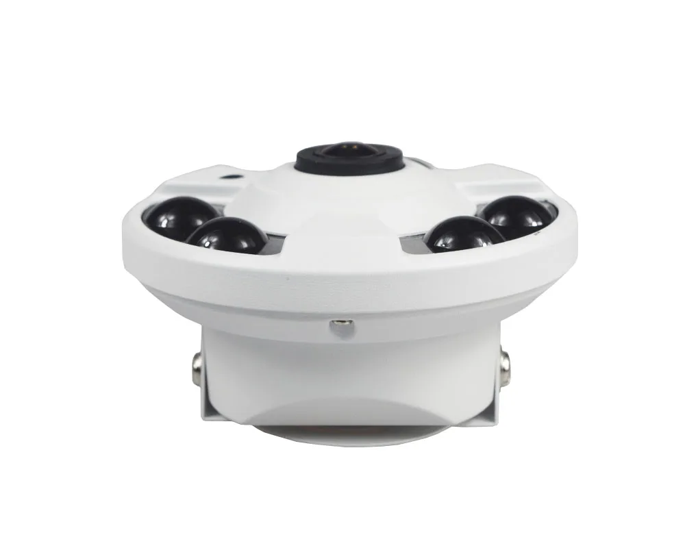 Рыбий глаз IP камера 2.0MP 1080P 2MP 3MP 5MP панорама POE IP камера широкий угол 1,8 мм рыбий глаз Купол безопасности CCTV камера ночного видения