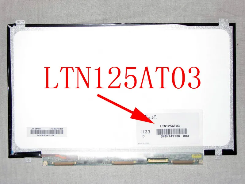 

LTN125AT03 LTN125AT03 803 LTN125AT03-803 LCD Laptop Screen Display Matrix Original