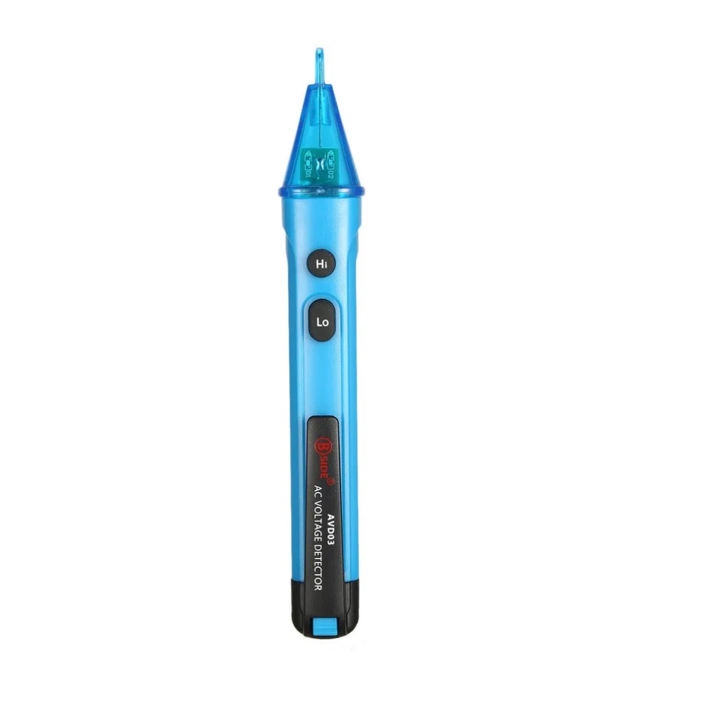 

BSIDE AVD03 Non-Contact AC Voltage Detector 12V~1000V Pen Style Tester Probe Sound Light Alarm Sensitivity Adjustment Drop Ship