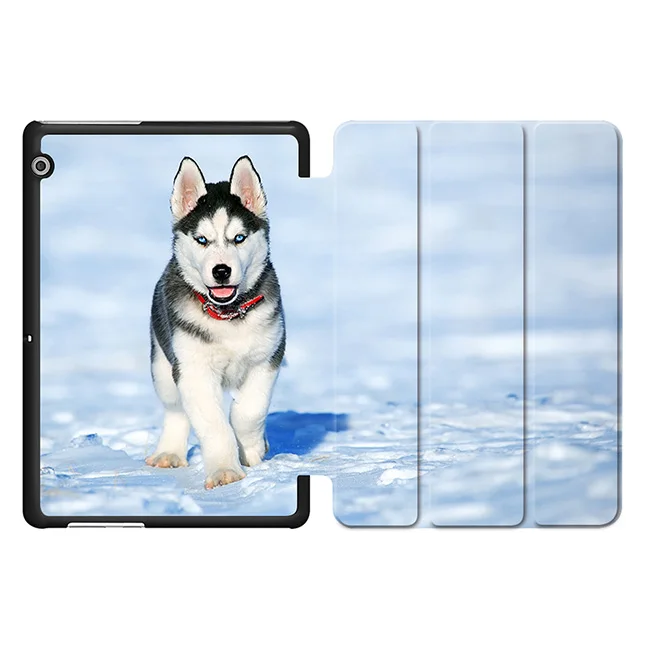 MTT Husky Dog из искусственной кожи чехол для huawei MediaPad T3 10 AGS-L09 AGS-L03 чехол для планшета чехол-подставка для huawei Honor Play Pad 2 9,6 - Цвет: WH009