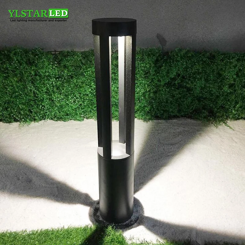 

IP65 AC85-265V 7W/10W Warm White Led Garden Lawn Light outdoor landscape courtyard cylindrical waterproof lamp Nordic style