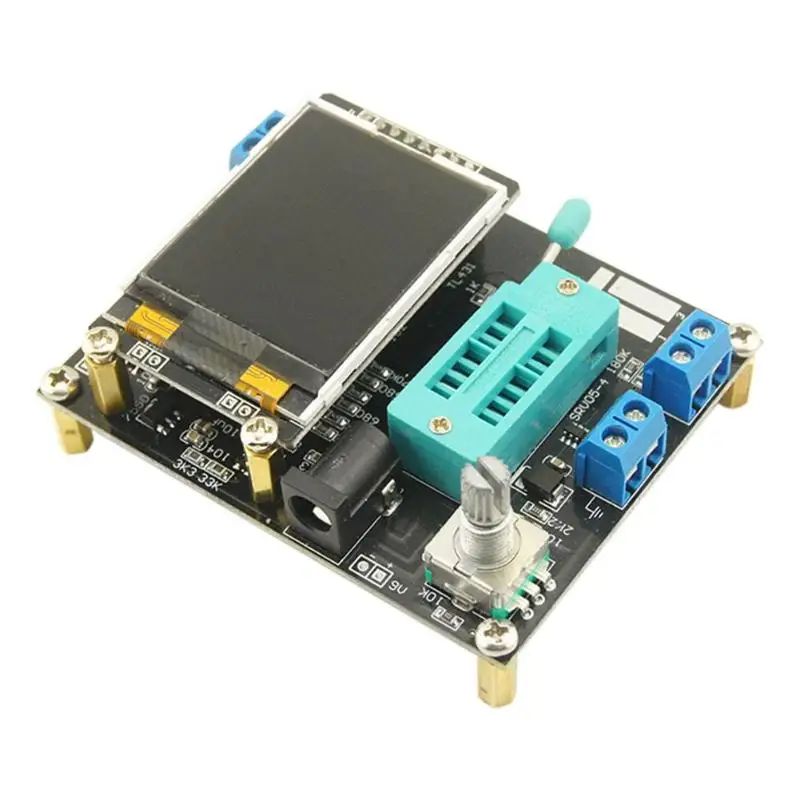 

GM328A Transistor Tester Diode Capacitance ESR Voltage Frequency Meter PWM Square Wave Signal Generator