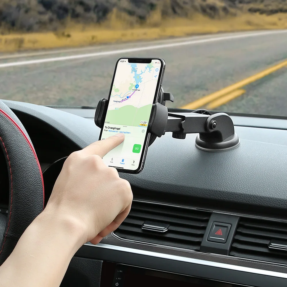 Floveme Auto telefon halter Für iPhone X 8 Samsung S10 Windschutzscheibe Auto Montieren Sauger Tele