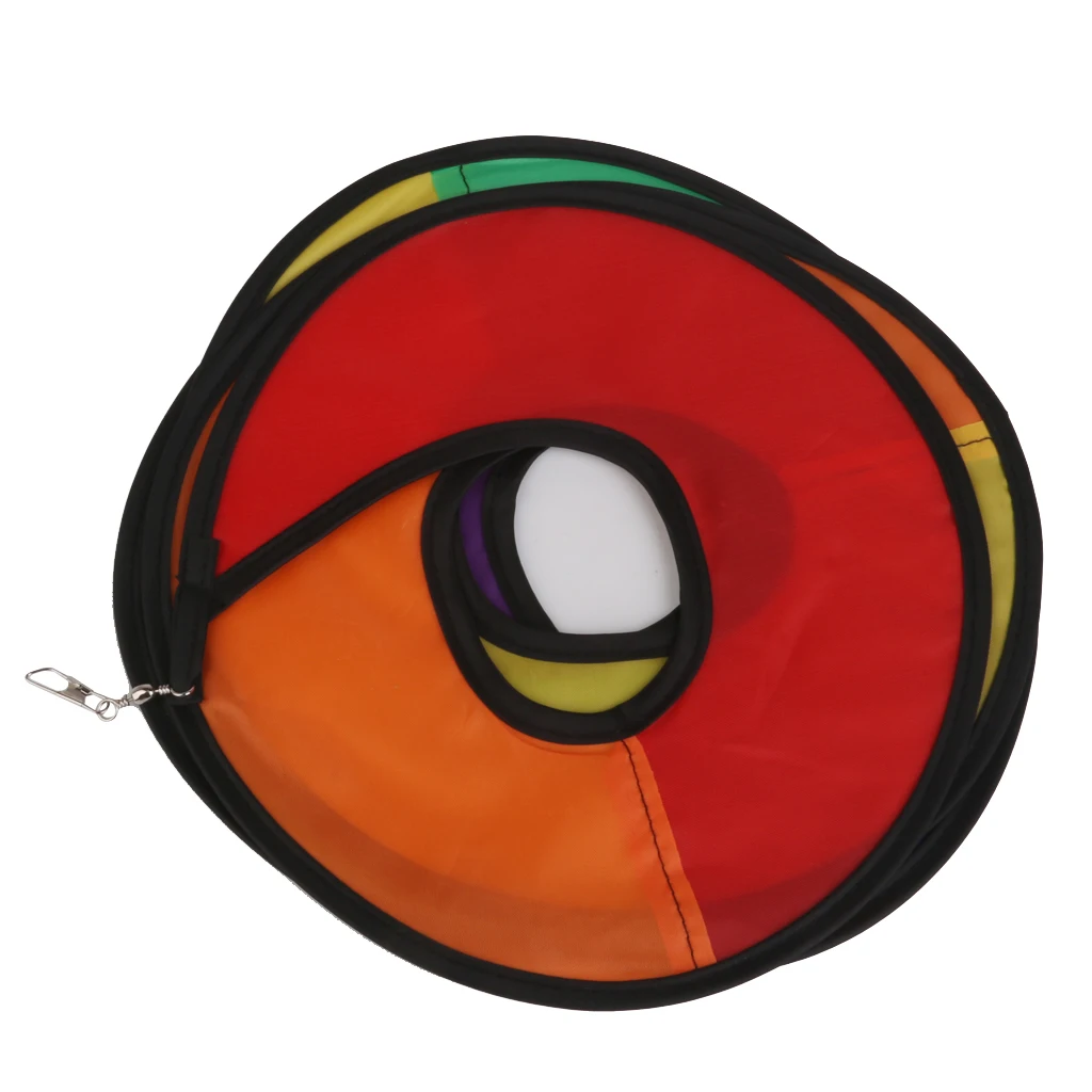 Hot Selling Colorful Camping Tent Foldable Nylon Rainbow Spiral Wind Spinner Tent Garden Home outdoor  Decorations
