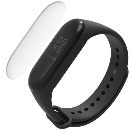 

Mijobs Mi Band 3 2pcs for Xiaomi Mi Band 3 Screen Protector Ultra Thin Anti-scratch Film Soft TPU Protective Film