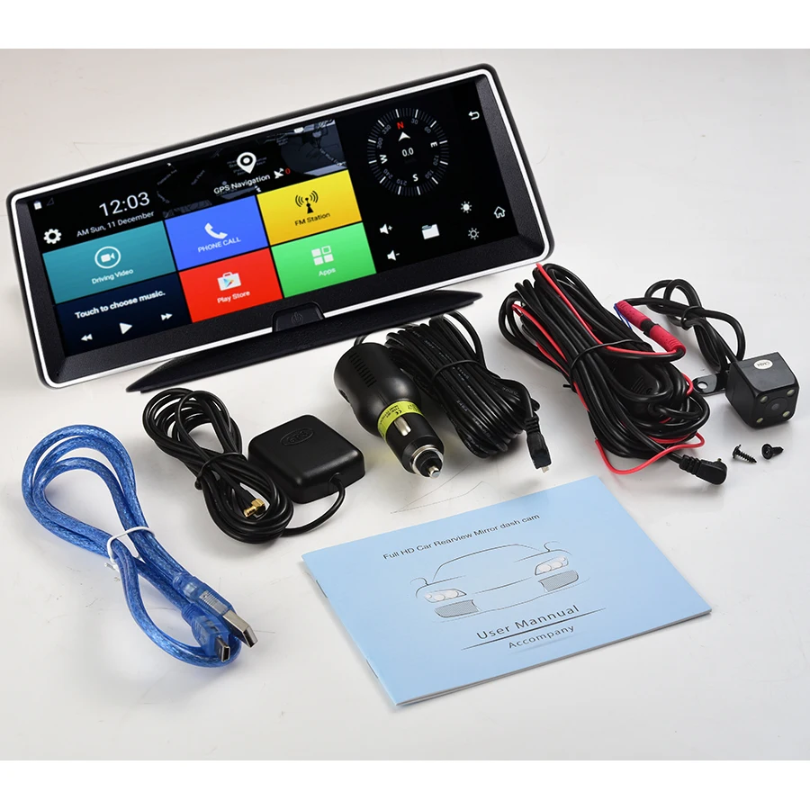 Udricare 8 дюймовый 4G GPS Android 5 1 WiFi Bluetooth телефон приборной панели Full HD 1080P двойной
