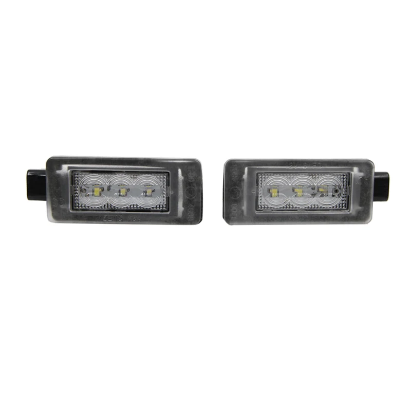 Замена OEM#9682403680 Автомобильный светодиодный светильник номерного знака для peugeot 207 CC 308 MK2 2008 208 для Citroen C5 II RD