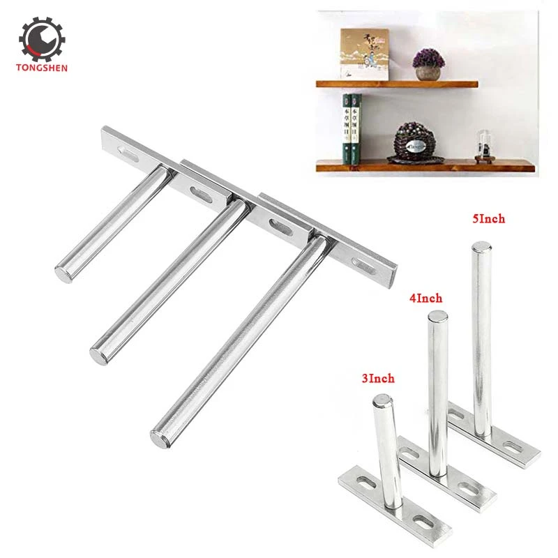 Soporte de flotante de 10 piezas, estantería ciega, soportes para estantes flotantes madera, soporte oculto|Soportes| - AliExpress