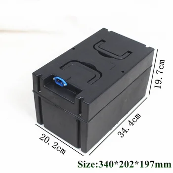 

Free Shipping 1500W Electric Bike Battery 48V 25AH rectangle Lithium ion battery 20Ah 30Ah with Case 30A BMS 54.6V 5A Charger